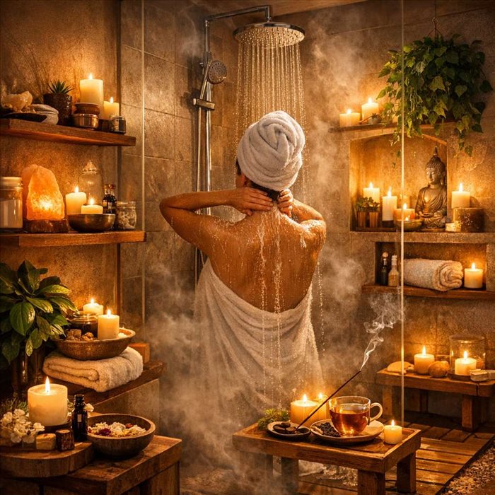 Transformer sa douche en rituel de relaxation quotidien