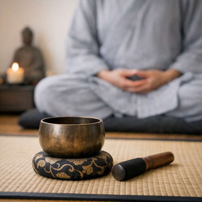 Pourquoi utilise-t-on une cloche en méditation zen ?